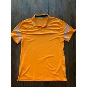 Men’s orange Nike Golf polo